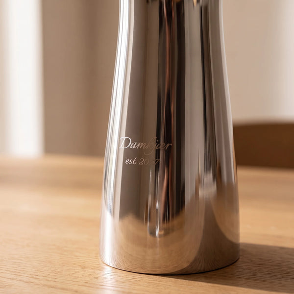 Georg Jensen Bloom Botanica Medium Stainless Steel Vase, 8.7"