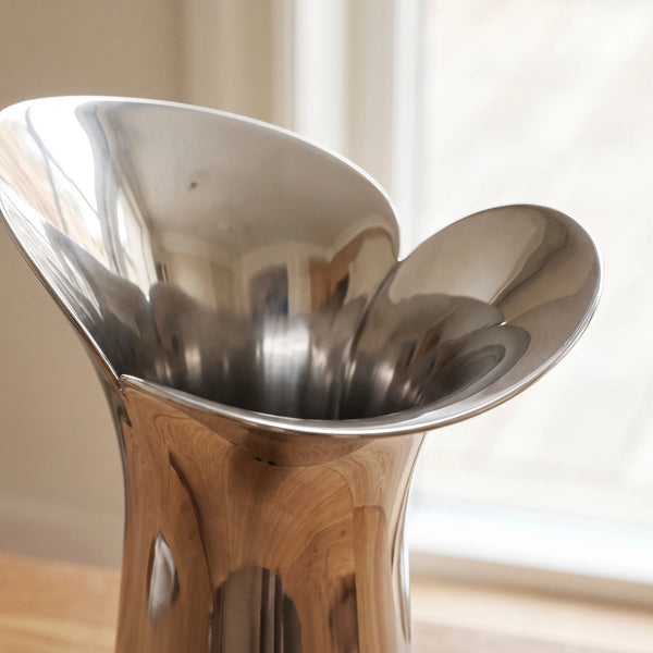 Georg Jensen Bloom Botanica Medium Stainless Steel Vase, 8.7"