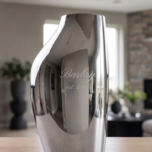 Georg Jensen Sky Stainless Steel Vase, 10.6"