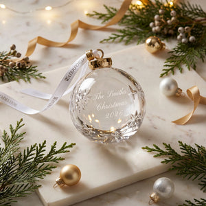 Waterford 2026 Personalizable Bauble Ornament