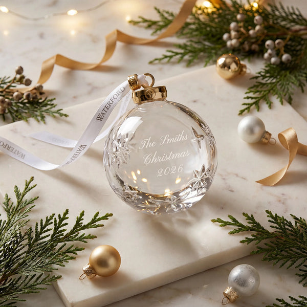 Waterford 2026 Personalizable Bauble Ornament