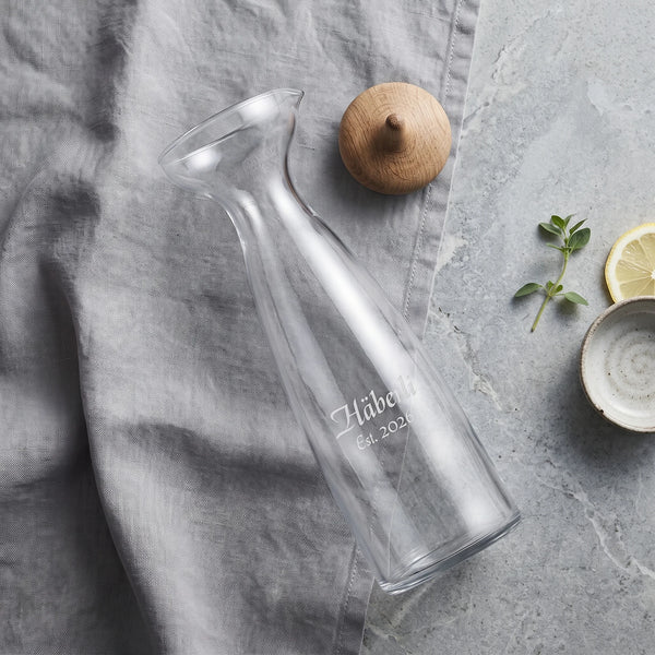 Georg Jensen Alfredo Glass Carafe, 34oz