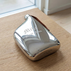 Georg Jensen Sky Hip Flask, 5oz