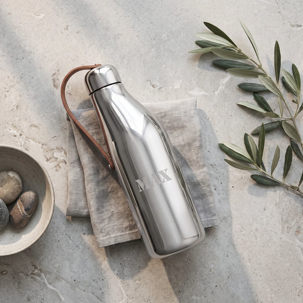 Georg Jensen Sky Stainless Steel Drinking Bottle, 17oz
