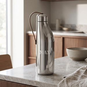 Georg Jensen Sky Stainless Steel Drinking Bottle, 17oz