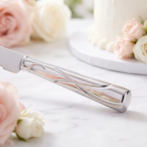 Lenox Adorn Wedding Cake Knife and Server Set lifetime engraving