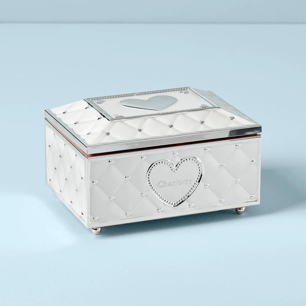 Lenox Childhood Memories Musical Ballerina Jewelry Box lifetime engraving