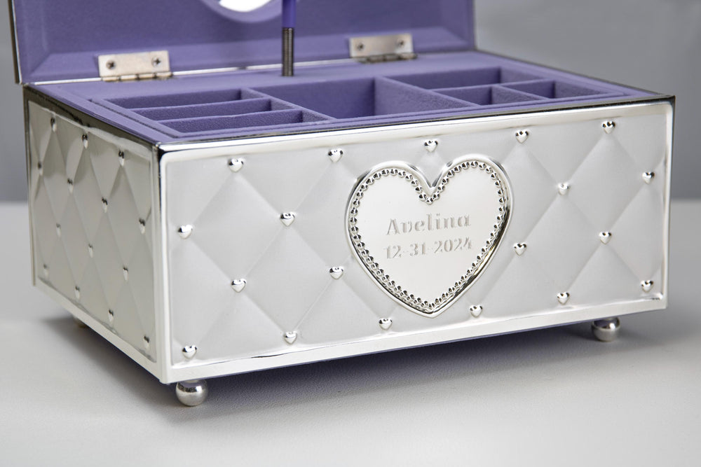 Lenox Unicorn Childhood Memories Musical Jewelry Box lifetime engraving