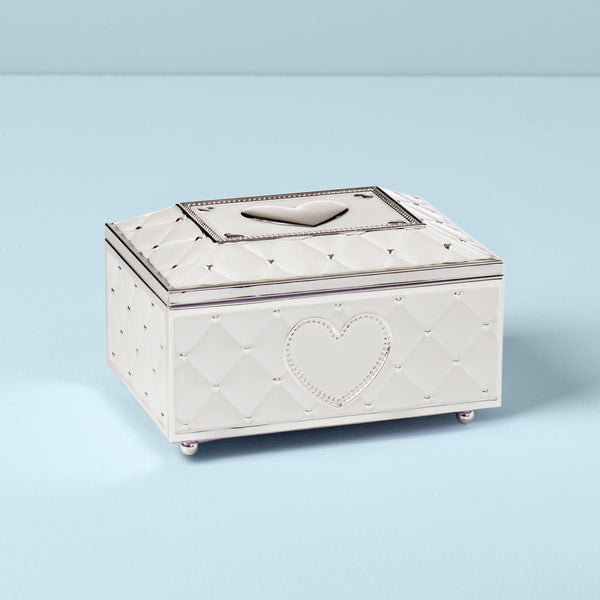 Lenox Unicorn Childhood Memories Musical Jewelry Box lifetime engraving