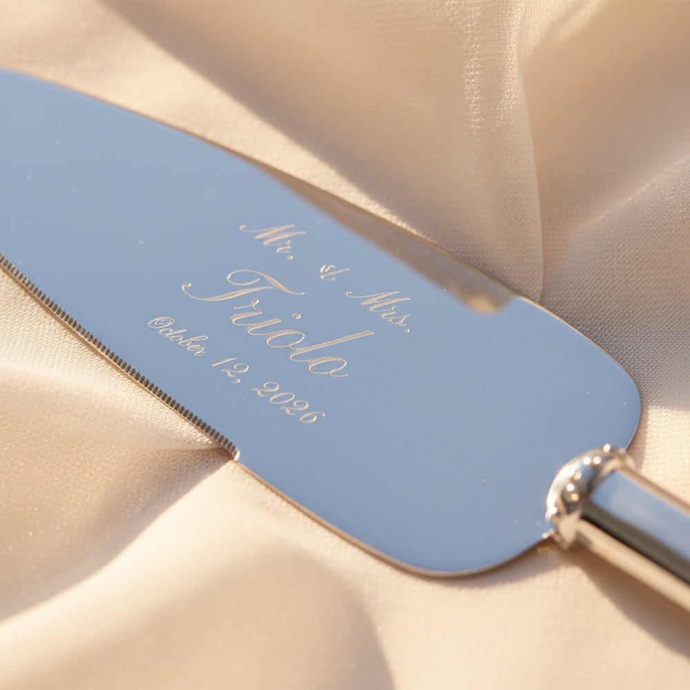 Lenox Devotion Wedding Cake Knife and Server Set