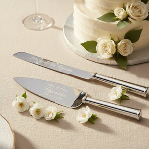 Lenox Devotion Wedding Cake Knife and Server Set