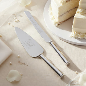 Lenox Devotion Wedding Cake Knife and Server Set