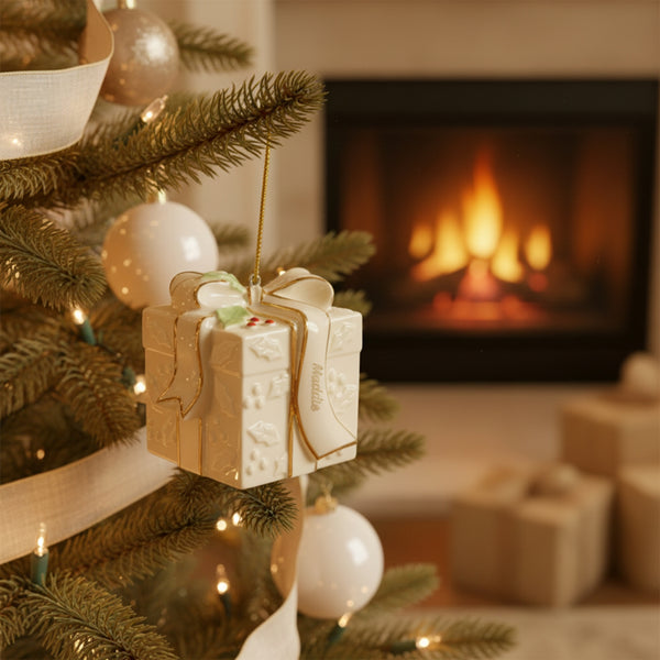 Lenox My Christmas Gift Ornament lifetime engraving