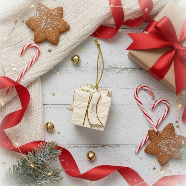 Lenox My Christmas Gift Ornament lifetime engraving