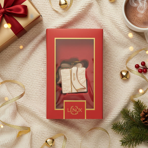 Lenox My Christmas Gift Ornament lifetime engraving