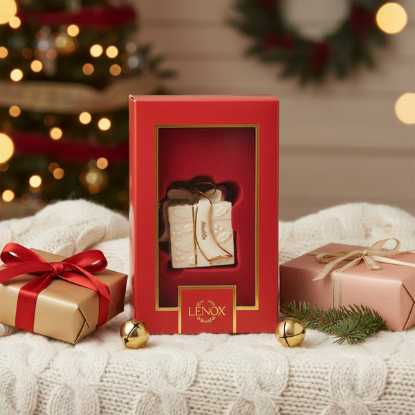 Lenox My Christmas Gift Ornament lifetime engraving
