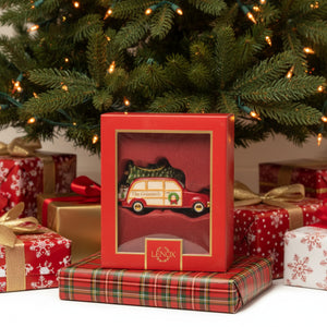 Lenox My Family Wagon Ornament lifetime engraving