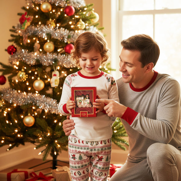 Lenox My Holiday Train Ornament lifetime engraving