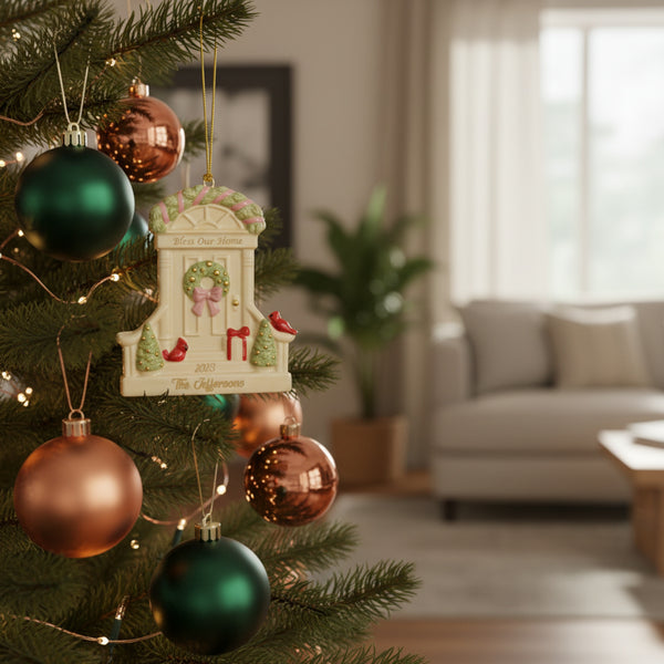 Lenox New Home Ornament lifetime engraving