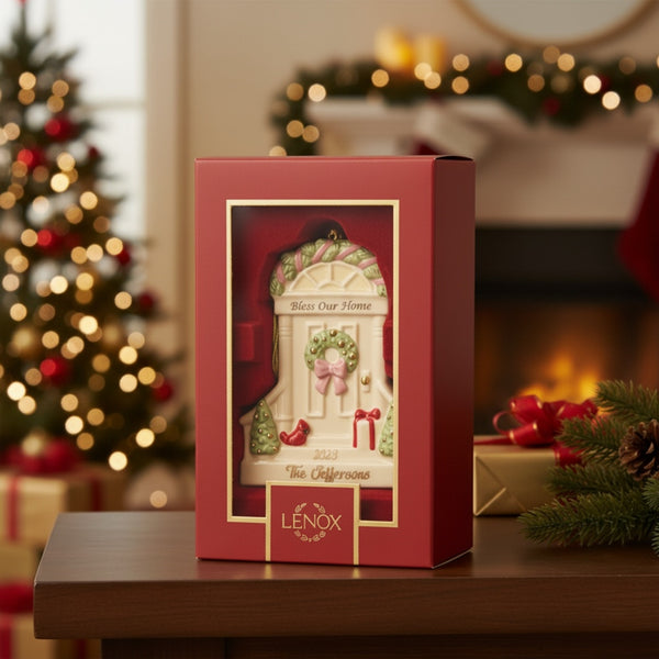 Lenox New Home Ornament lifetime engraving