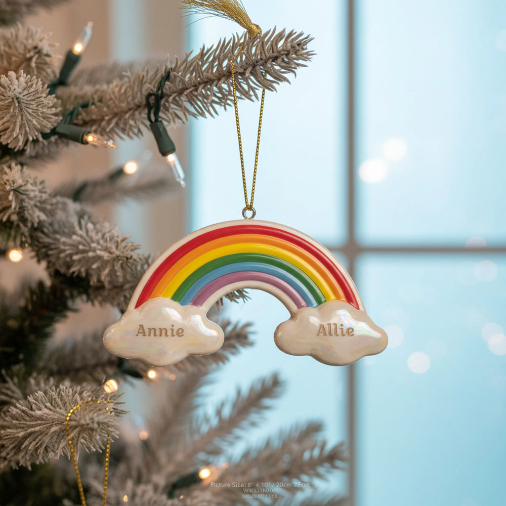 Lenox Personalized Rainbow Ornament