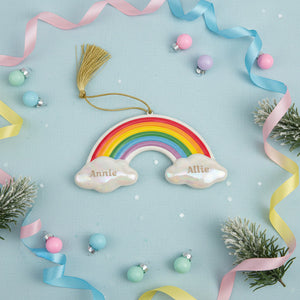 Lenox Personalized Rainbow Ornament