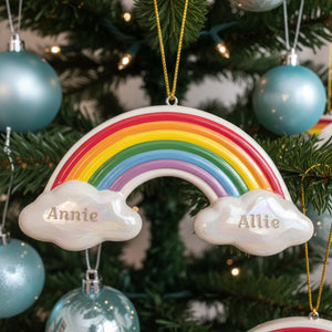 Lenox Personalized Rainbow Ornament