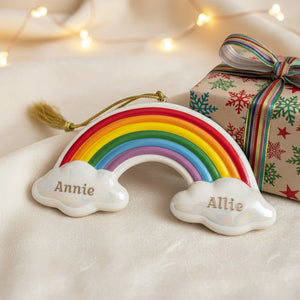 Lenox Personalized Rainbow Ornament