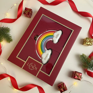 Lenox Personalized Rainbow Ornament