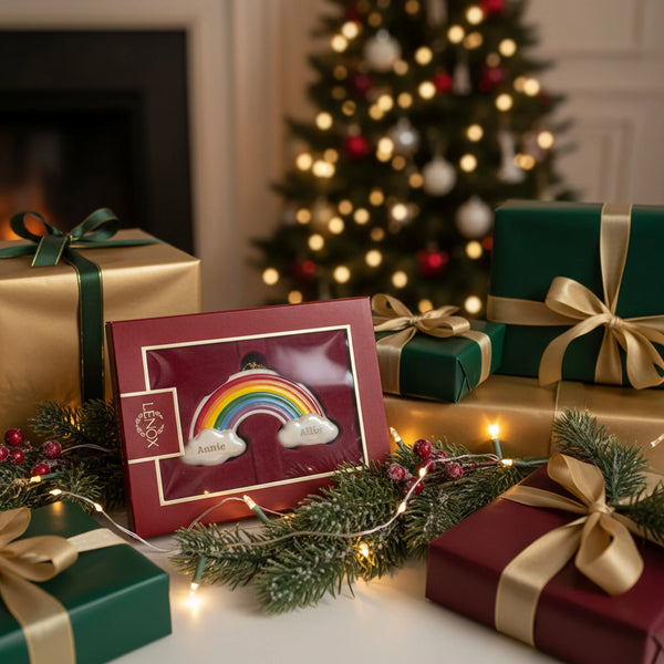 Lenox Personalized Rainbow Ornament