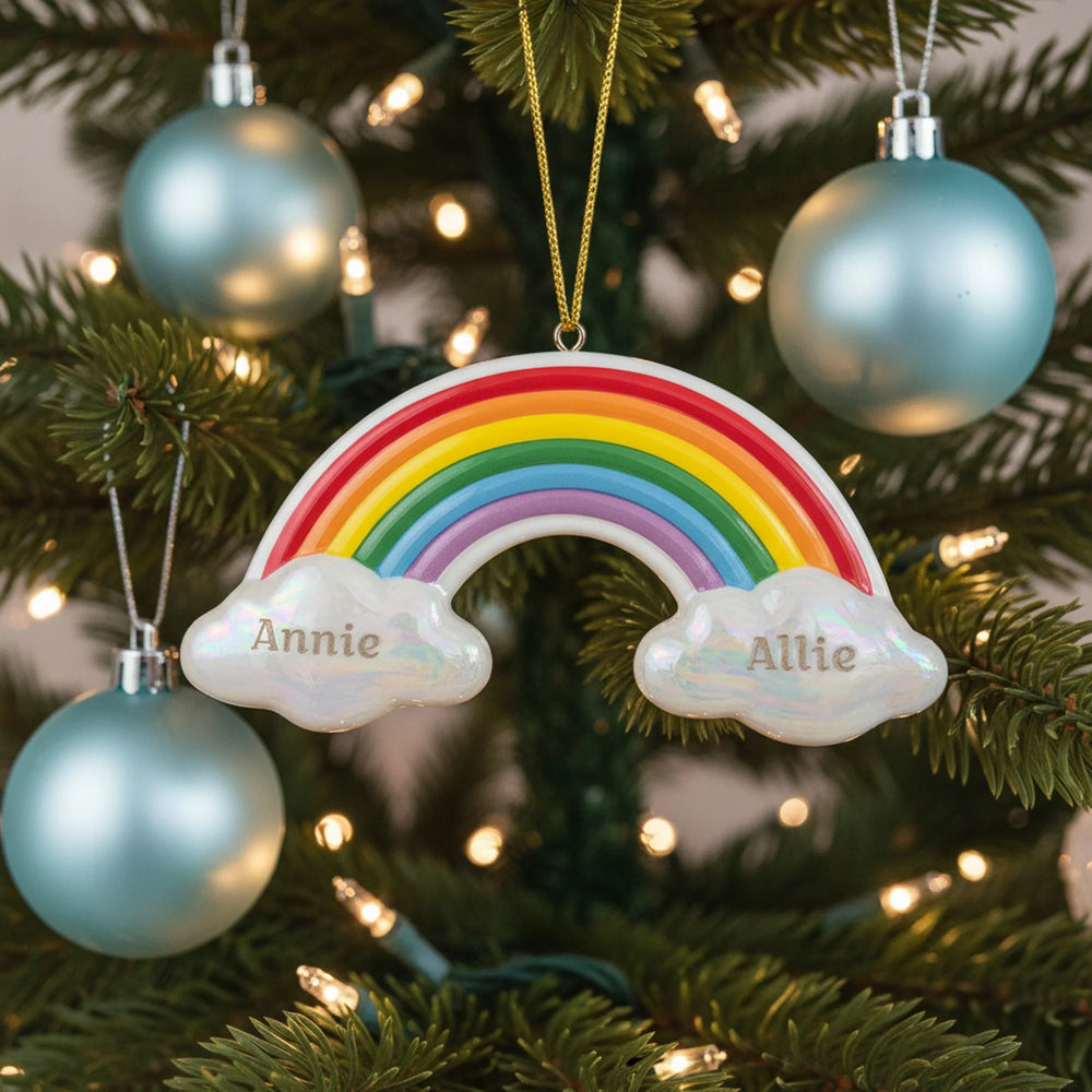 Lenox Personalized Rainbow Ornament
