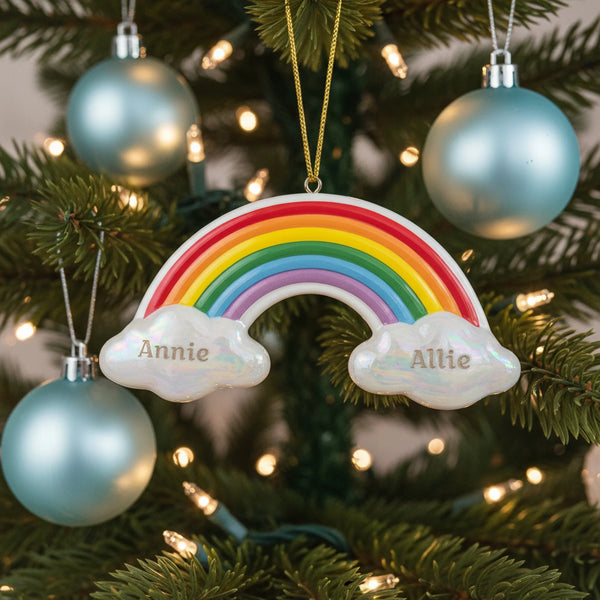 Lenox Personalized Rainbow Ornament