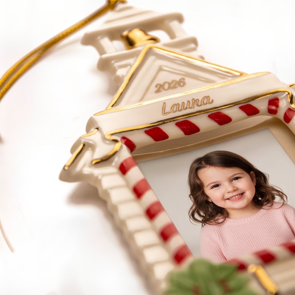 Lenox School Time Memories Ornament lifetime engraving