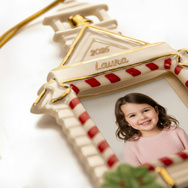 Lenox School Time Memories Ornament lifetime engraving