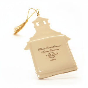 Lenox School Time Memories Ornament lifetime engraving