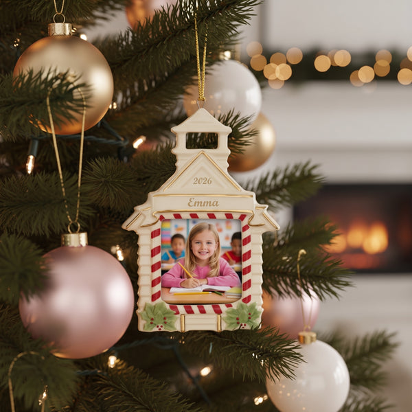 Lenox School Time Memories Ornament lifetime engraving