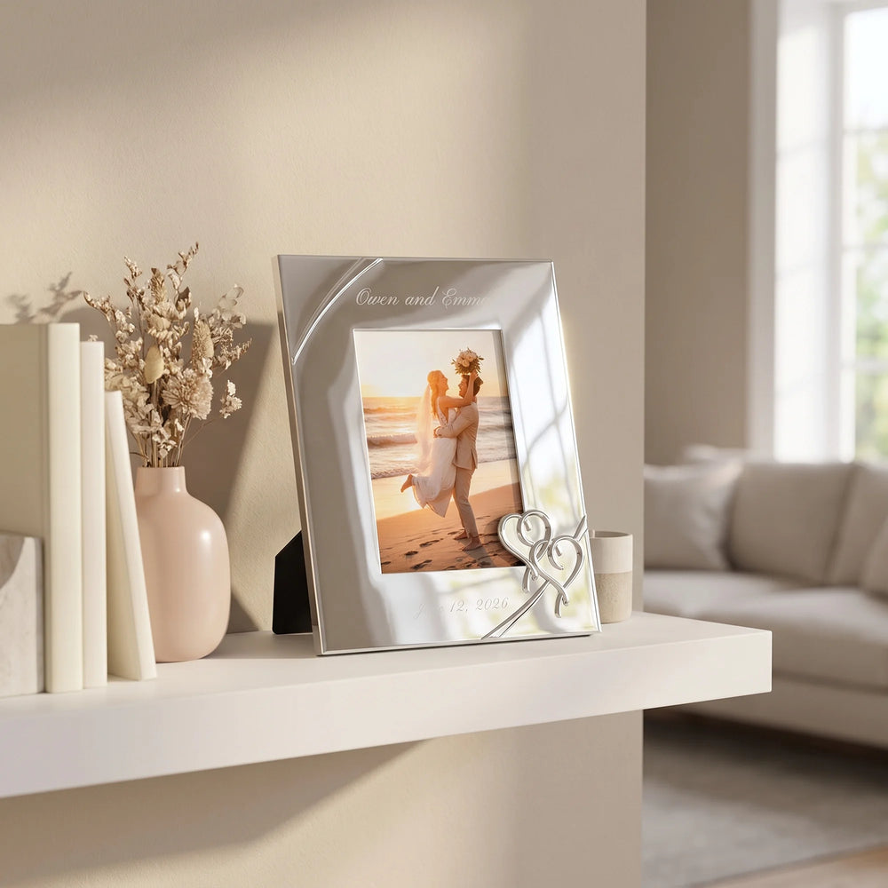 Lenox True Love 5x7 Picture Frame lifetime engraving