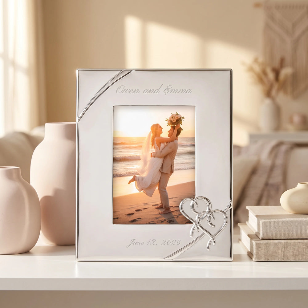 Lenox True Love 5x7 Picture Frame lifetime engraving