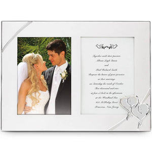 Lenox Wedding Invitation Frame, 5x7 lifetime engraving