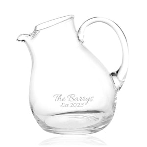 Lenox Tuscany Party Pitcher, Large 80oz lifetime engraving