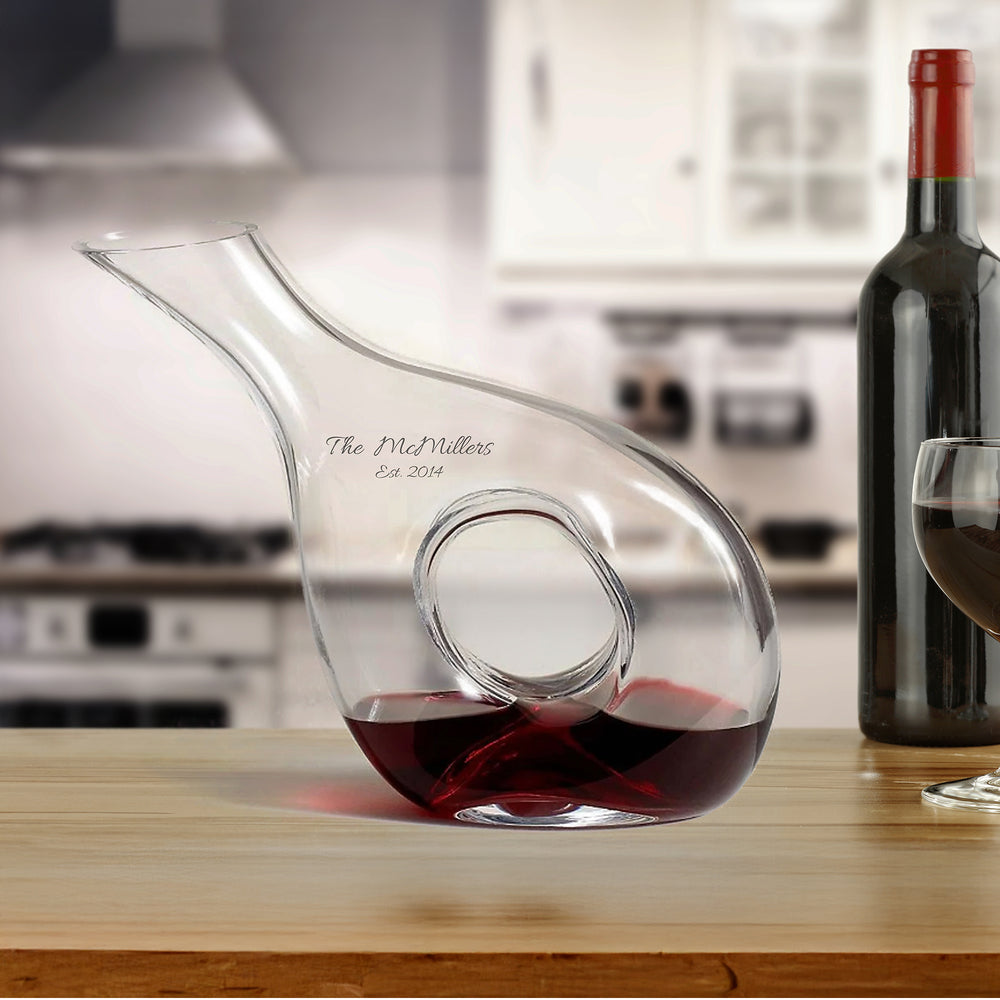 Lenox Tuscany Pierced Decanter, 48oz