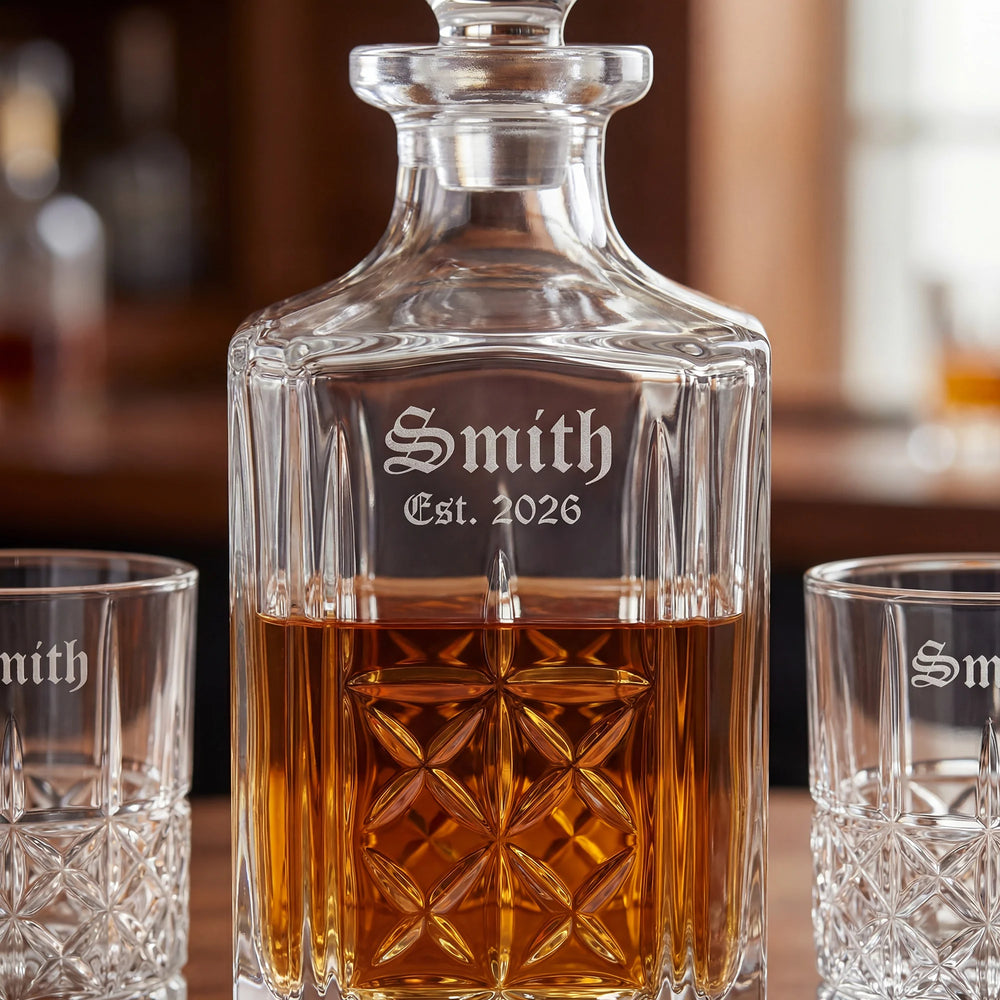 Marquis by Waterford Brady Whiskey Decanter Set, 32oz