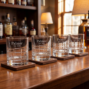 Marquis by Waterford Harper Double Old Fashioned Glasses, 10oz, Set of 4