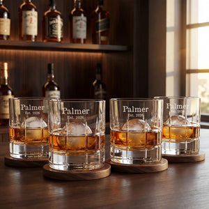 Marquis by Waterford Harper Double Old Fashioned Glasses, 10oz, Set of 4