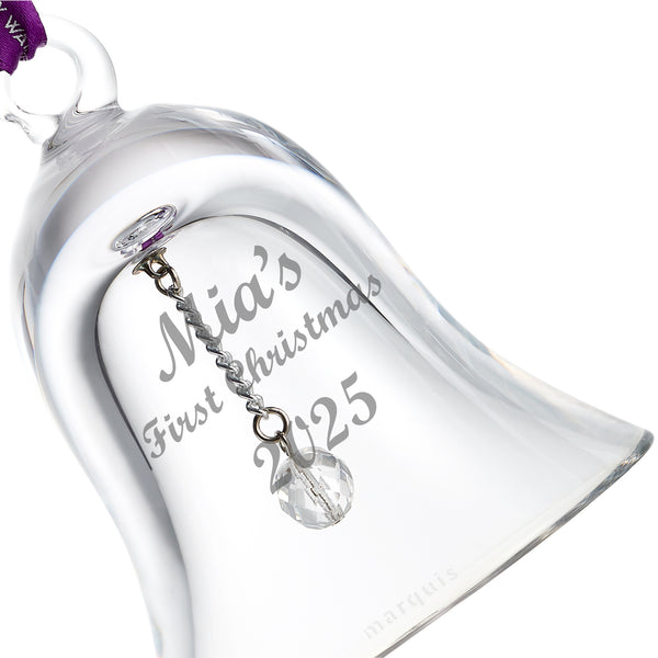 Marquis by Waterford Holiday Bell Ornament