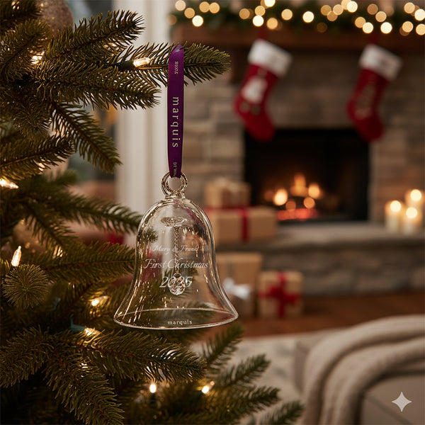 Marquis by Waterford Holiday Bell Ornament