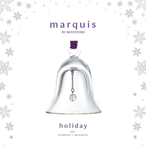 Marquis by Waterford Holiday Bell Ornament