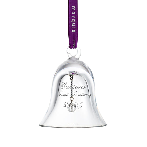 Marquis by Waterford Holiday Bell Ornament
