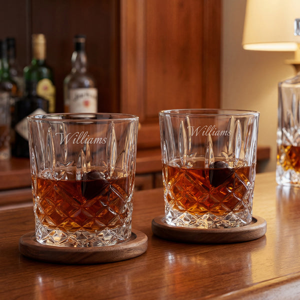 Marquis by Waterford Markham Double Old Fashioned Glasses, 11oz, Set of 4