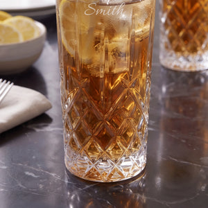 Marquis by Waterford Markham Highball Glasses, 13oz, Set of 4 lifetime engraving